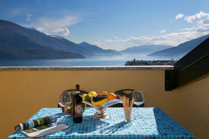Ferienwohnung Residenza Christian Gravedona Zimmer foto